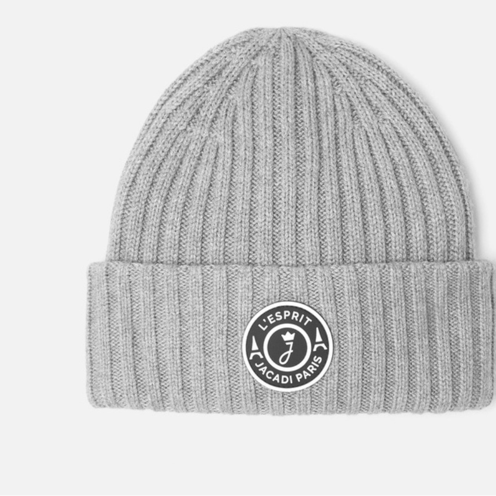 Jacadi Gray Knit Beanie